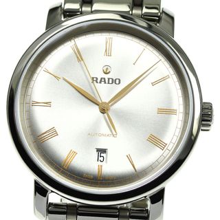 ラドー(RADO)の☆極美品 ★箱付き【RADO】ラドー ダイヤマスター デイト 763.0806.3 自動巻き メンズ_733355【ev20】(腕時計(アナログ))