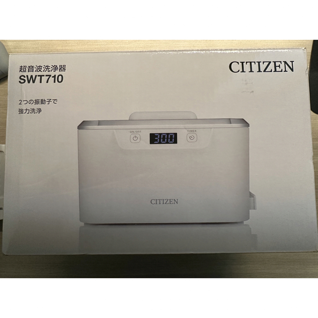 CITIZEN(シチズン)のCitizen シチズン 超音波洗浄器 SWT710 スマホ/家電/カメラの生活家電(その他)の商品写真