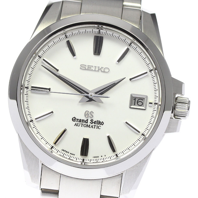 ☆良品★箱・保証書付き【SEIKO】セイコー グランドセイコー デイト 9S85-00W0/SBGH043 自動巻き メンズ_710833【ev15】