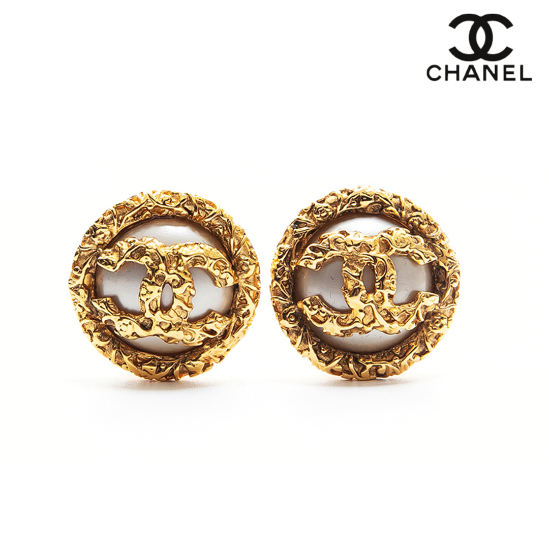春夏新作モデル CHANEL イヤリング ココマーク 溶岩 パール CHANEL