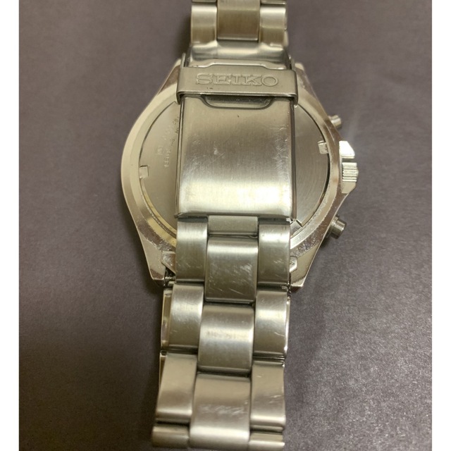 SEIKO(セイコー)のセイコー SEIKO クロノグラフ 100M 中古電池切れ メンズの時計(腕時計(アナログ))の商品写真