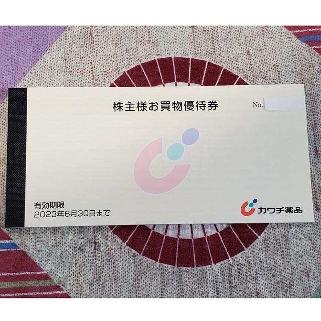 男女兼用 カジュアルウェア カワチ薬品 株主優待券 15000円分 お買物 ...