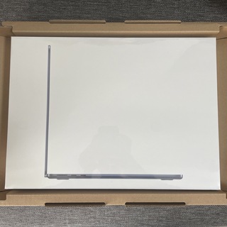 マック(Mac (Apple))の【未開封】MacBook Air M2 8GB SSD256GB ミッドナイト(ノートPC)