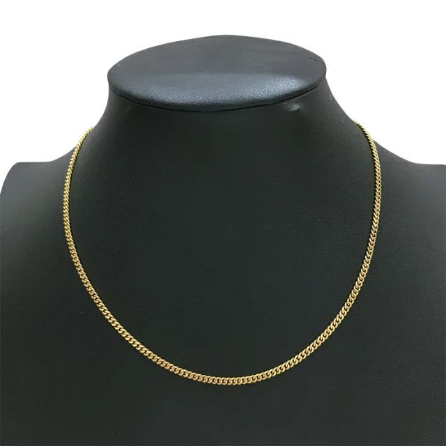 最愛 喜平 シングル 2面 幅2mm・10.0g 約40.5cm ネックレス K18