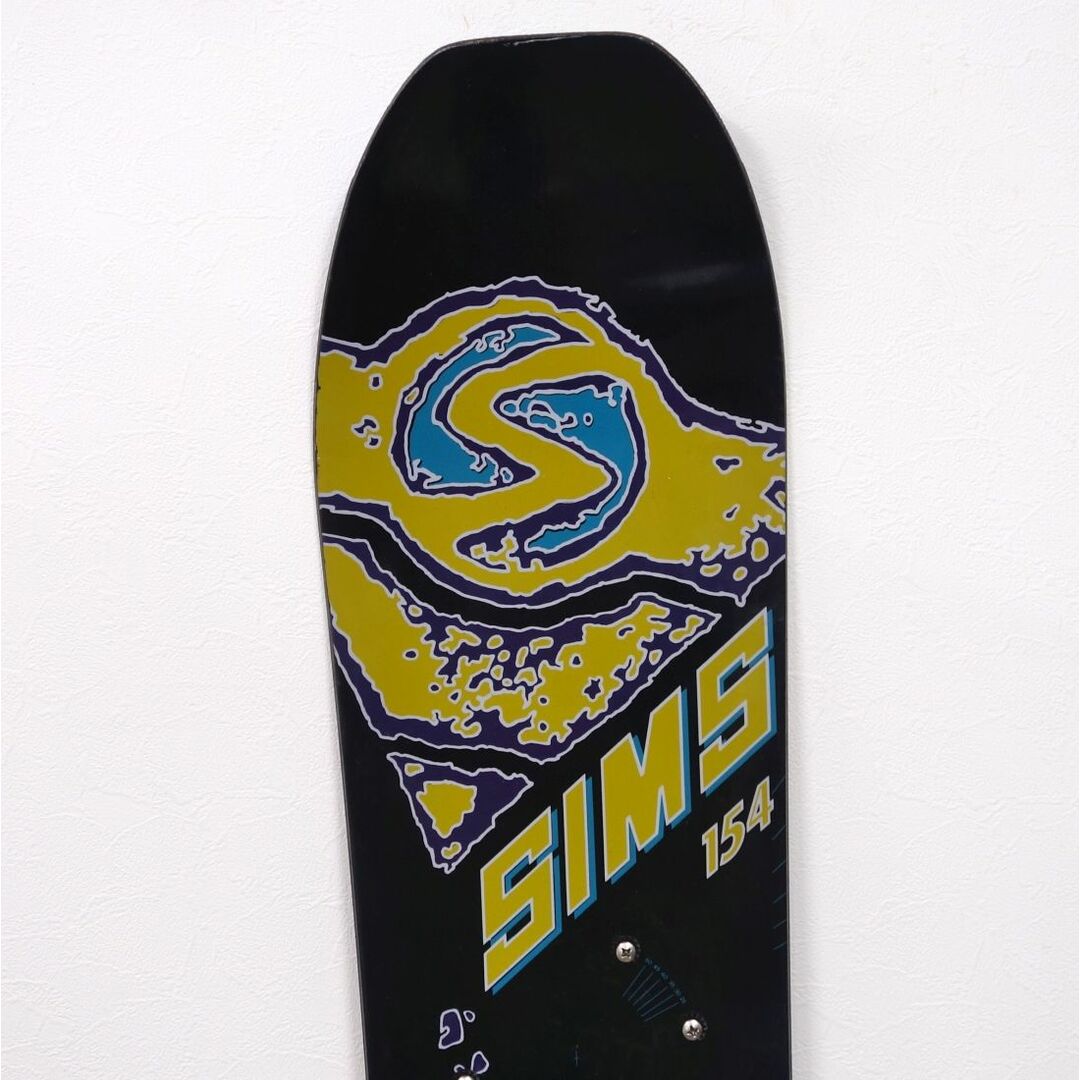 SIMS(シムス)の極希少 Vintage シムス SIMS Freeride 154cm 1992年 90年代 フリーライド アシンメトリー スノーボード 板 スノボー ヴィンテージ スポーツ/アウトドアのスノーボード(ボード)の商品写真