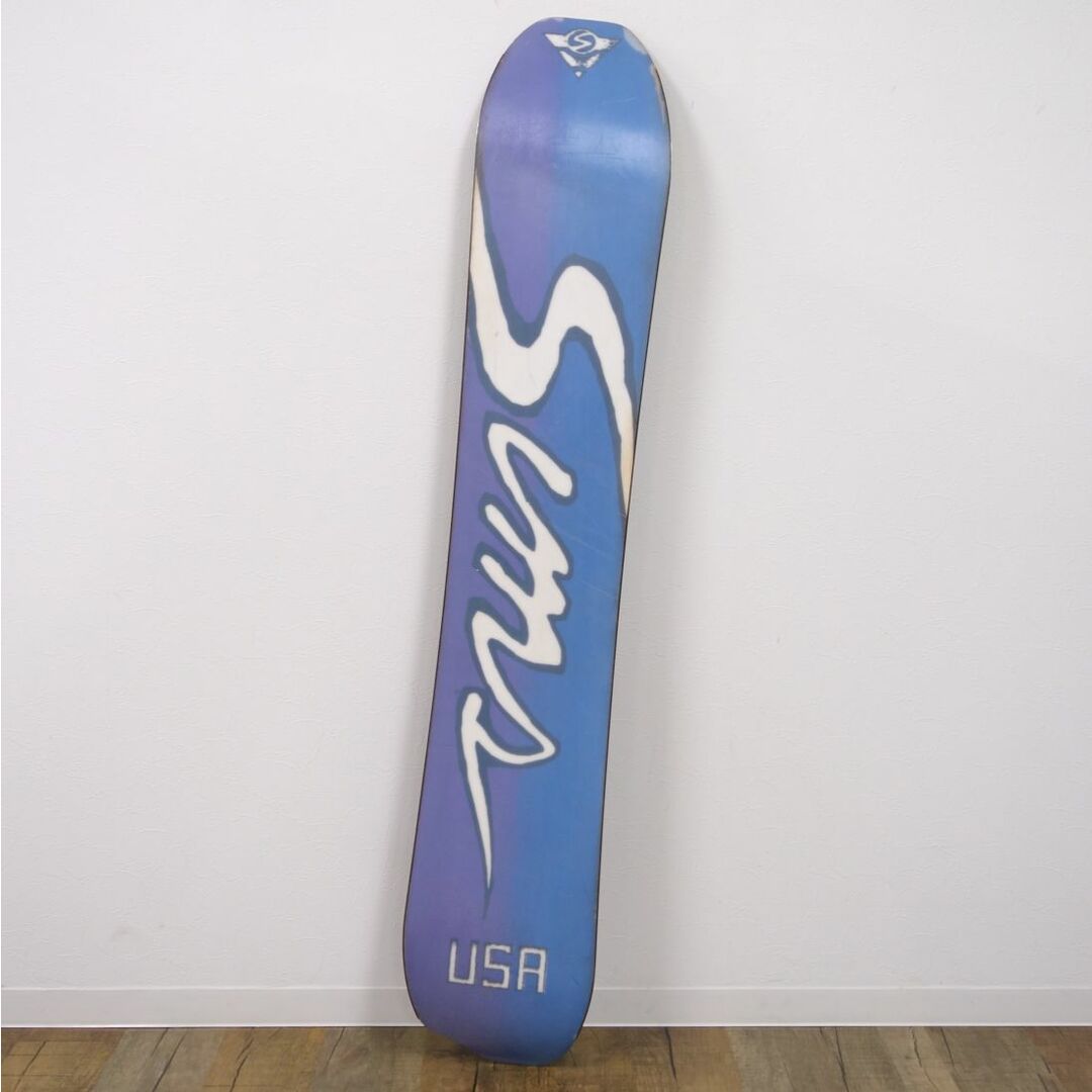 SIMS(シムス)の極希少 Vintage シムス SIMS Freeride 154cm 1992年 90年代 フリーライド アシンメトリー スノーボード 板 スノボー ヴィンテージ スポーツ/アウトドアのスノーボード(ボード)の商品写真