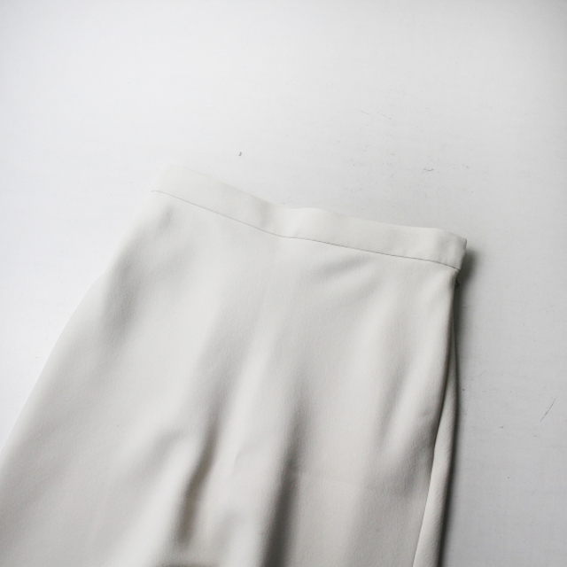 2020SS Plage プラージュ ポリエステルジョーゼット ロングスカート 34/オフホワイト マーメイドシルエット【2400013186544】 レディースのスカート(ひざ丈スカート)の商品写真