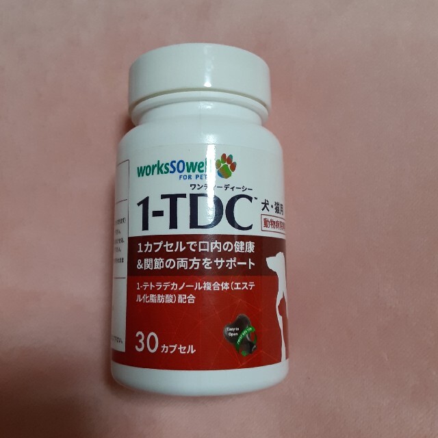 らくらくメ 1-TDC、 歯茎・歯肉をサポートする犬猫用栄養補助食品
