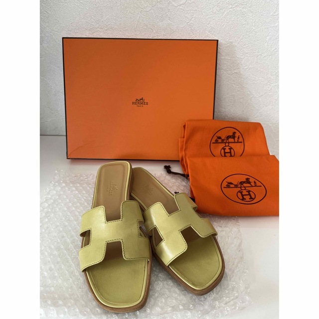 お気にいる】 Hermes - ピスタチオグリーン エルメス オラン 37 HERMES