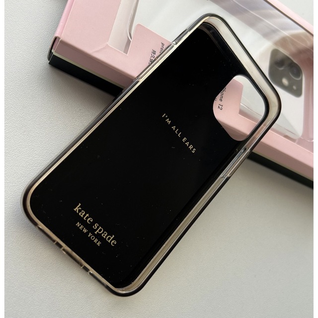 kate spade new york(ケイトスペードニューヨーク)のケイトスペード  iPhone12mini ケース　レオパード  ヒョウ柄 スマホ/家電/カメラのスマホアクセサリー(iPhoneケース)の商品写真