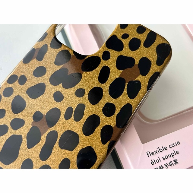 kate spade new york(ケイトスペードニューヨーク)のケイトスペード  iPhone12mini ケース　レオパード  ヒョウ柄 スマホ/家電/カメラのスマホアクセサリー(iPhoneケース)の商品写真