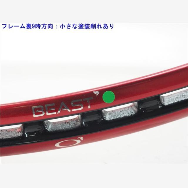 中古 テニスラケット プリンス ビースト オースリー 100 (300g) 2019年モデル (G3)PRINCE BEAST O3 100 (300g) 2019 - 9