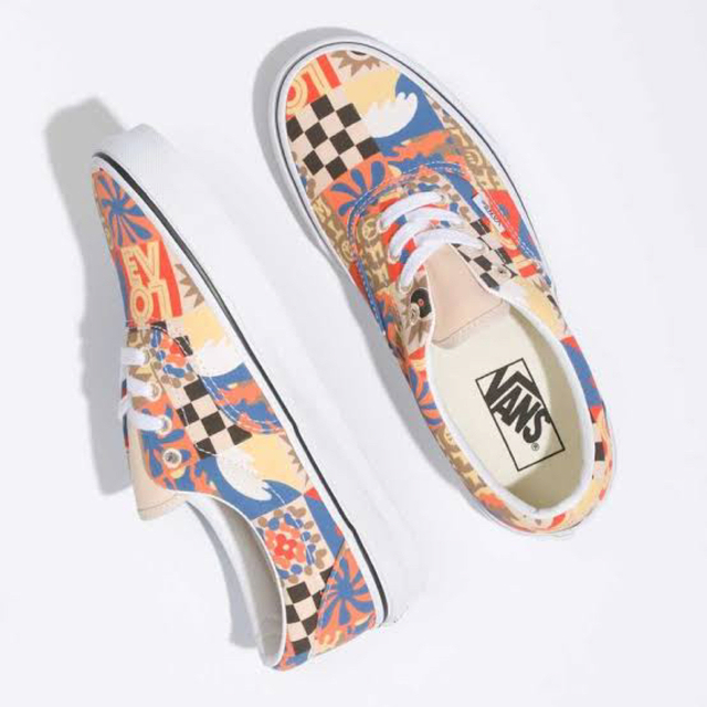 【vans】US企画　エラ　チェッカー×マルチデザイン