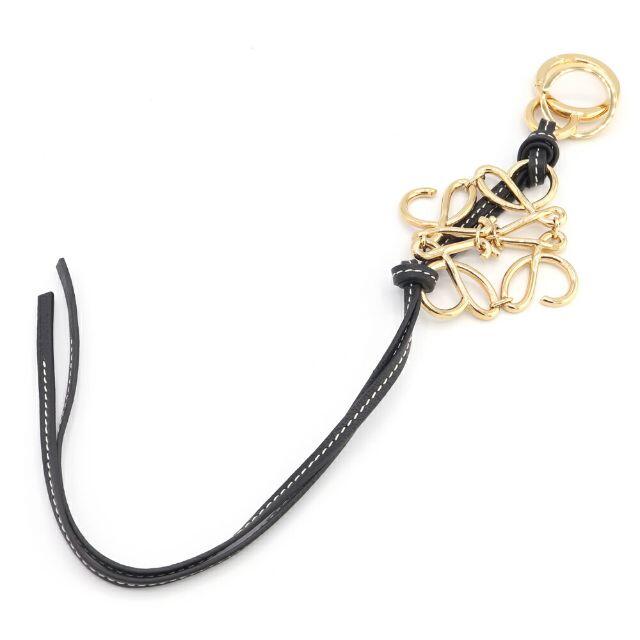 お気にいる】 バッグチャーム ロエベ - LOEWE アナグラム ブラック