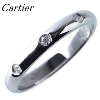 カルティエ(Cartier)のカルティエ ダイヤリング 1895 ウェディング 3PD #47【10402】(リング(指輪))