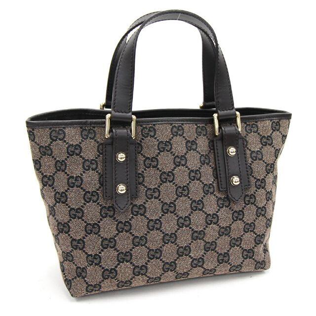 玄関先迄納品 Gucci ダークブラウン 257249 GG ハンドバッグ グッチ