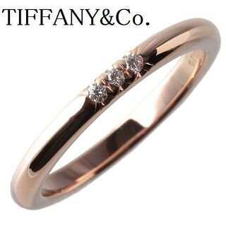 ティファニー(Tiffany & Co.)のティファニー ダイヤリング クラシック バンド 3PD 約6.5号【10201】(リング(指輪))
