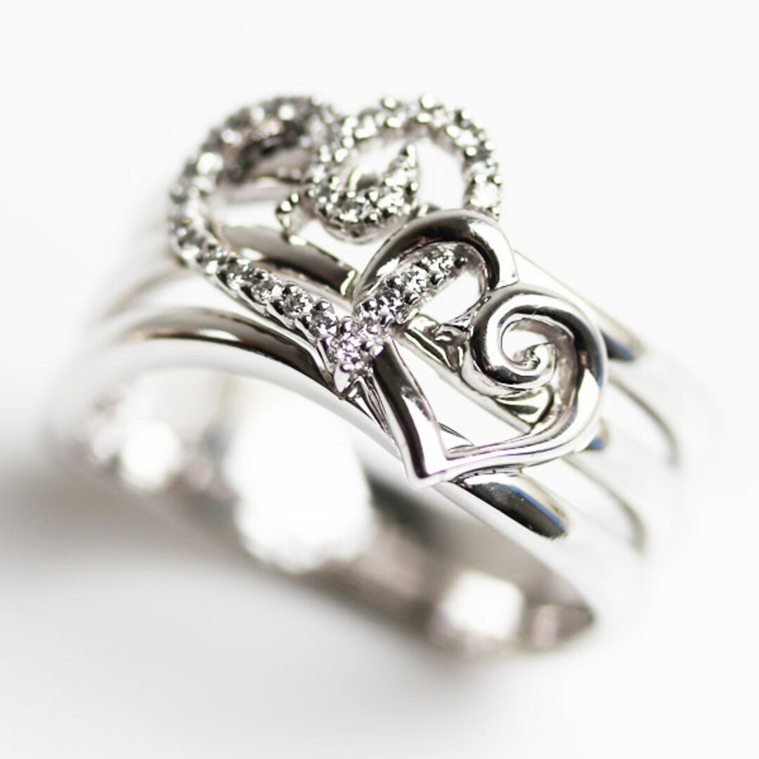 【キズなど】 Lolita Lempicka ロリータレンピカ 750 リング・指輪 ダイヤモンド0.15ct 16.5号 9.4g