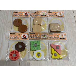 セリア(Seria)のセリア木製おままごと　パン　クッキー　プリン　ゼリー　チョコ(その他)