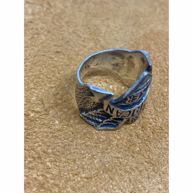 シルバー925 リング  16号　ハーレー　アメリカン　バイカー　銀指輪　⑥b メンズのアクセサリー(リング(指輪))の商品写真