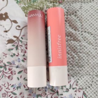 イニスフリー(Innisfree)のイニスフリー　ハンユル　グロウティント リップバーム(口紅)