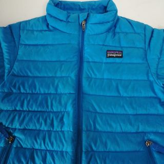 パタゴニア(patagonia)のpatagoniaパタゴニア ダウンジャケット 4Tサイズ キッズ 薄手(ジャケット/上着)