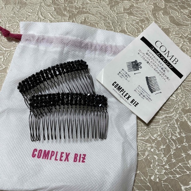 Complex Biz(コンプレックスビズ)のコンプレックスビズ コーム  レディースのヘアアクセサリー(バレッタ/ヘアクリップ)の商品写真