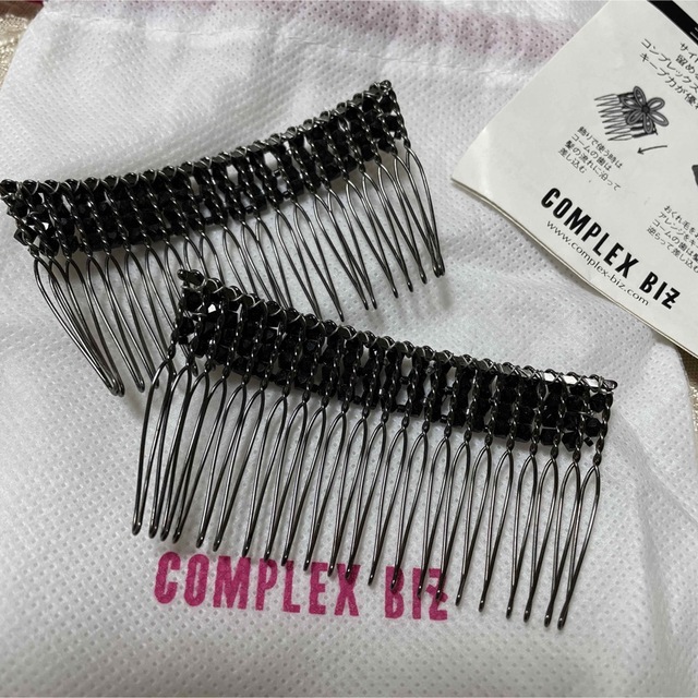 Complex Biz(コンプレックスビズ)のコンプレックスビズ コーム  レディースのヘアアクセサリー(バレッタ/ヘアクリップ)の商品写真