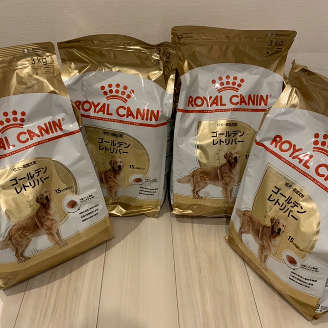 ロイヤルカナン ゴールデンレトリバー 3kg×4袋-