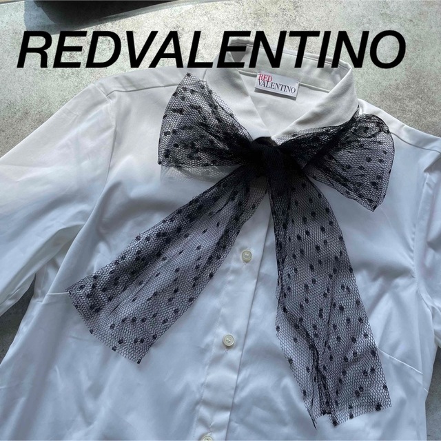 新品REDVALENTINO リボンブラウス　シャツ