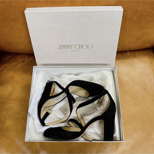 JIMMY CHOO(ジミーチュウ)のJIMMY CHOO　ジミーチュウ　パンプス　クロス レディースの靴/シューズ(ハイヒール/パンプス)の商品写真