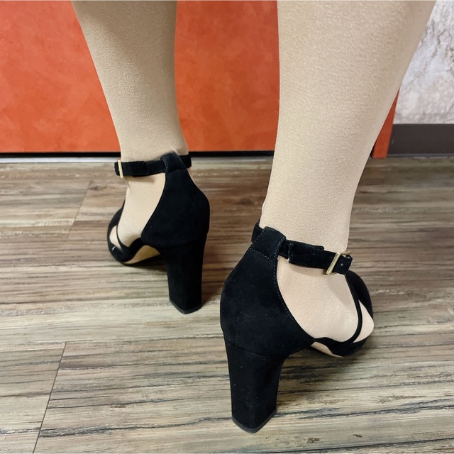 新品❤️ジミーチュウ クロス メッシュ オープントゥ パンプス 38(約25cm ショッピング販売店