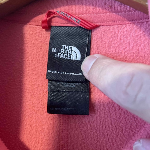 THE NORTH FACE(ザノースフェイス)のUS古着　ノースフェイス　フリース　レディースM レディースのトップス(トレーナー/スウェット)の商品写真