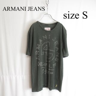 アルマーニジーンズ(ARMANI JEANS)の専用 ARMANI JEANS プリント カットソー トップス 半袖 S相当(Tシャツ/カットソー(半袖/袖なし))