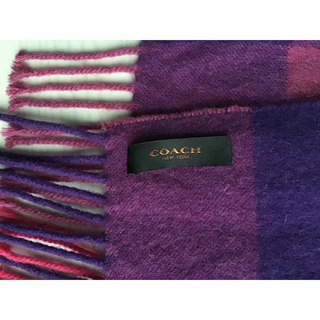 コーチ(COACH)のCOACHマフラー中古品(マフラー/ショール)