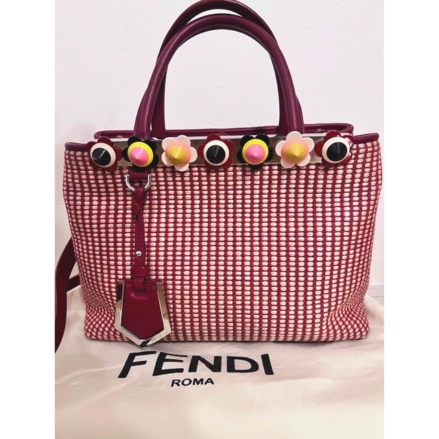 FENDI バック　フラワーモチーフ