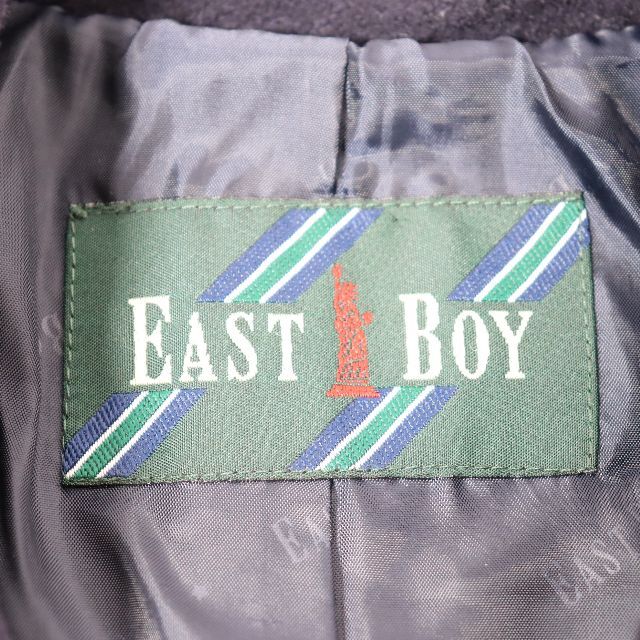 EASTBOY(イーストボーイ)のEASTBOY イーストボーイ　ピーコート　レディース　ネイビー　USED レディースのジャケット/アウター(ピーコート)の商品写真