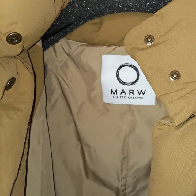 UNITED ARROWS(ユナイテッドアローズ)のユナイテッドアローズ　マルゥ　MARW UNITED ARROWS　ダウン レディースのジャケット/アウター(ダウンジャケット)の商品写真