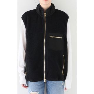 MUSE購入◆ents.◆エンツ◆キャメルボアベスト