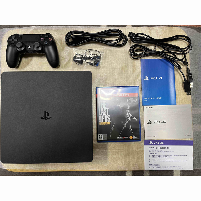 PS4 本体 ジェットブラック 500GB(CUH-2000AB01) ＋おまけ