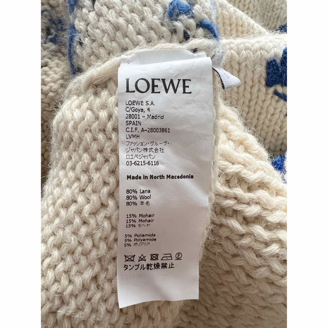 LOEWE(ロエベ)のLOEWE ロエベ / 刺繍ハンドニット プルオーバー レディースのトップス(ニット/セーター)の商品写真