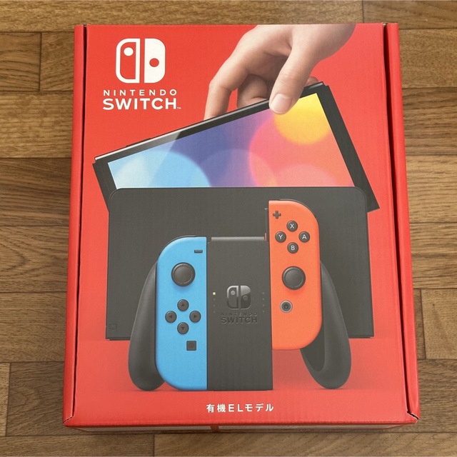 【新品】 Nintendo Switch 有機ELモデル ネオンブルー/レッド