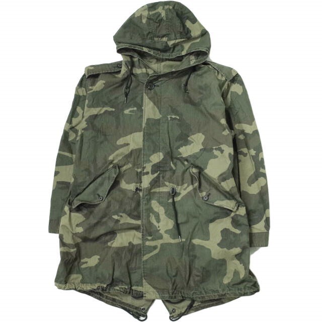 売れ筋商品 The FRANKLIN TAILORED x LOFTMAN フランクリンテーラード ロフトマン 別注 日本製 M-51 MODS COAT カモフラージュ モッズコート 88AL1 3 Camo フィッシュテールパーカー ミリタリー アウター【中古】【The FRANKLIN TAILORED × LOFTMAN】 モッズコート