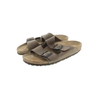 ビルケンシュトック(BIRKENSTOCK)のBIRKENSTOCK ビルケンシュトック サンダル 24.5cm ベージュ系 【古着】【中古】(サンダル)