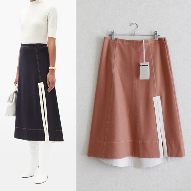 送料込・まとめ買い JIL SANDER/ジルサンダー/21SS/ウールステッチ
