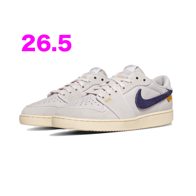 UNION Nike Jordan 1 Low KO Sail Leather