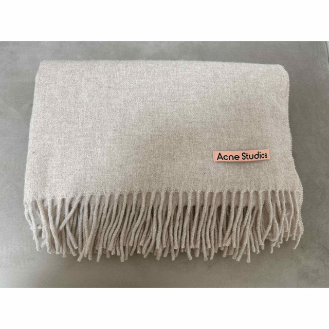 acne studios マフラー オートミール 短納期 51.0%OFF www.gold-and