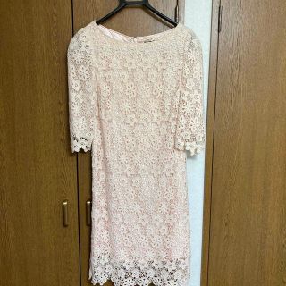 ジャスグリッティー(JUSGLITTY)の【値下げ】JUSGLITTY ジャスグリッティー ケミカルレースワンピ(ひざ丈ワンピース)