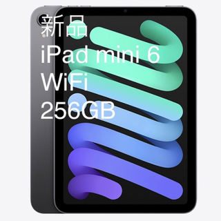 Apple - [新品]iPad mini 第6世代(WiFiモデル) 256GB スペースグレ