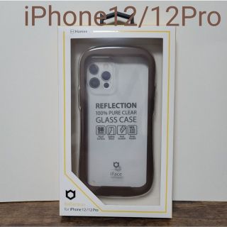 iFace クリアケース iPhone12/12Pro ブラウン リフレクション(iPhoneケース)